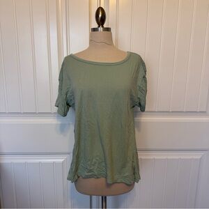 Mint Green Short Sleeve Women's Top